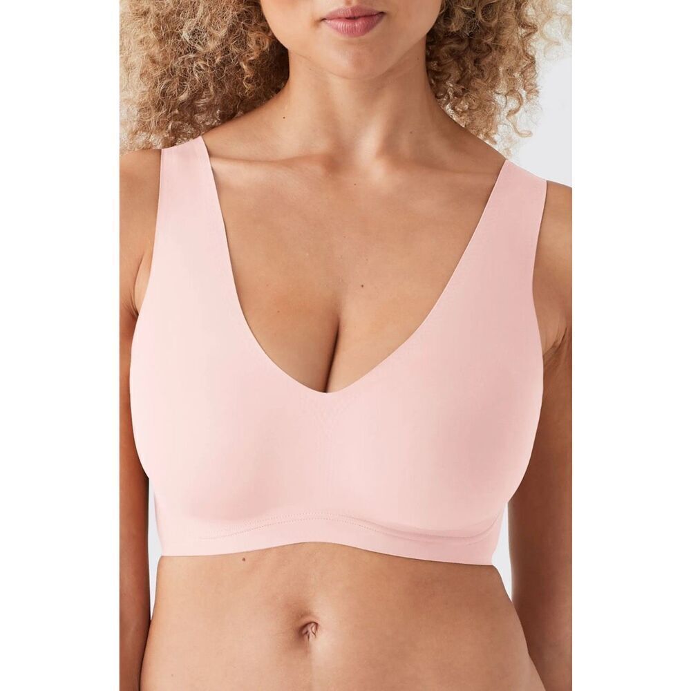 True & Co. NWT True Body New Lift V-Neck Full Cup Bra Peony XS